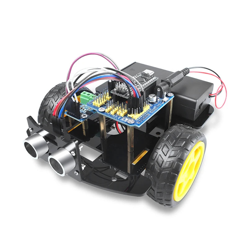 TSCINBUNY 智慧機器人自動化套件適用於 Arduino 入門套件人工智慧多功能機器人程式套件+程式碼
