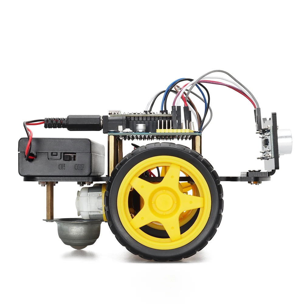 TSCINBUNY 智慧機器人自動化套件適用於 Arduino 入門套件人工智慧多功能機器人程式套件+程式碼