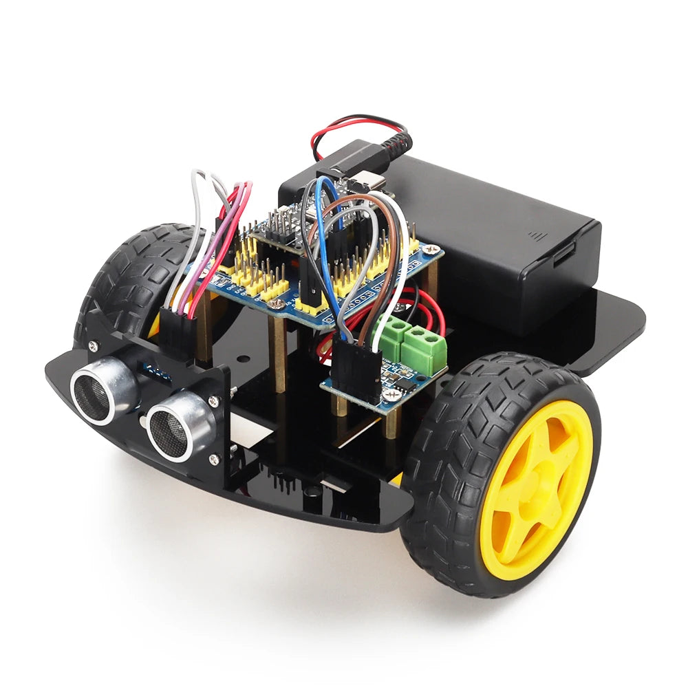 TSCINBUNY 智慧機器人自動化套件適用於 Arduino 入門套件人工智慧多功能機器人程式套件+程式碼