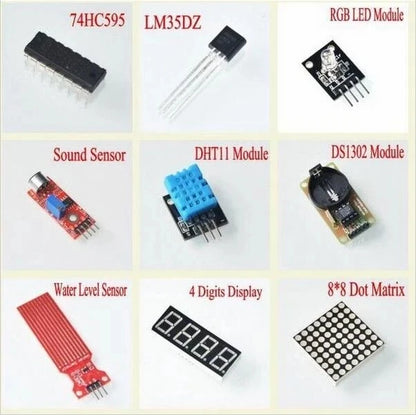 適用於 Arduino UNO R3 的入門套件 RFID 學習套件套件 LCD 1602