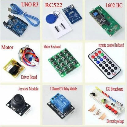 適用於 Arduino UNO R3 的入門套件 RFID 學習套件套件 LCD 1602