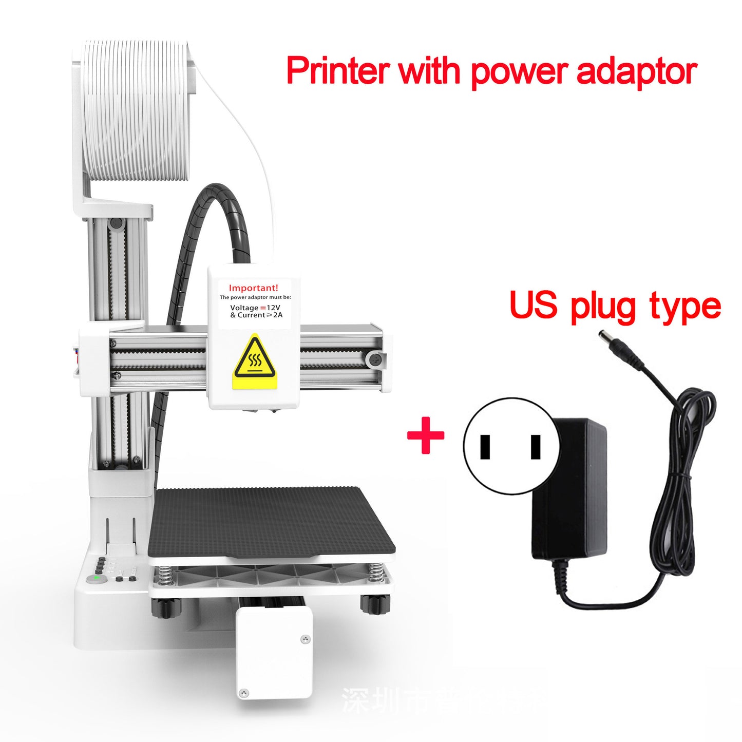 EasyThreed 3D 列印機 K10 入門級 支援 TPU PLA 1.75mm