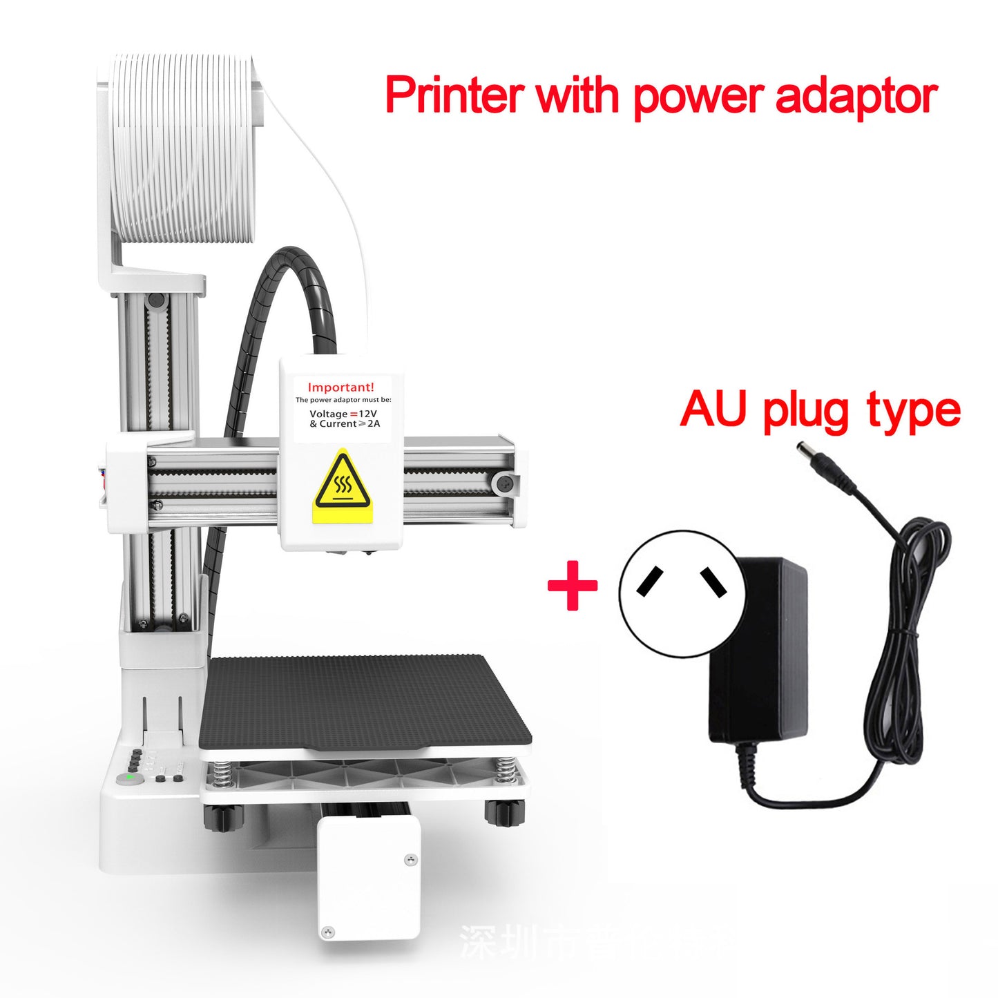 EasyThreed 3D 列印機 K10 入門級 支援 TPU PLA 1.75mm