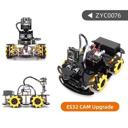 ESP32 自動化機器人套件適用於 Arduino 太陽能充電電子產品人工智能機器人套件