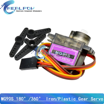 Servo Motor 伺服馬達 used for Arduino UNO (SG90 SG92R MG90S)