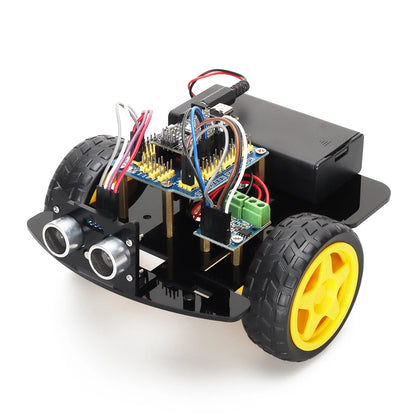 TSCINBUNY 智慧機器人自動化套件適用於 Arduino 入門套件人工智慧多功能機器人程式套件+程式碼