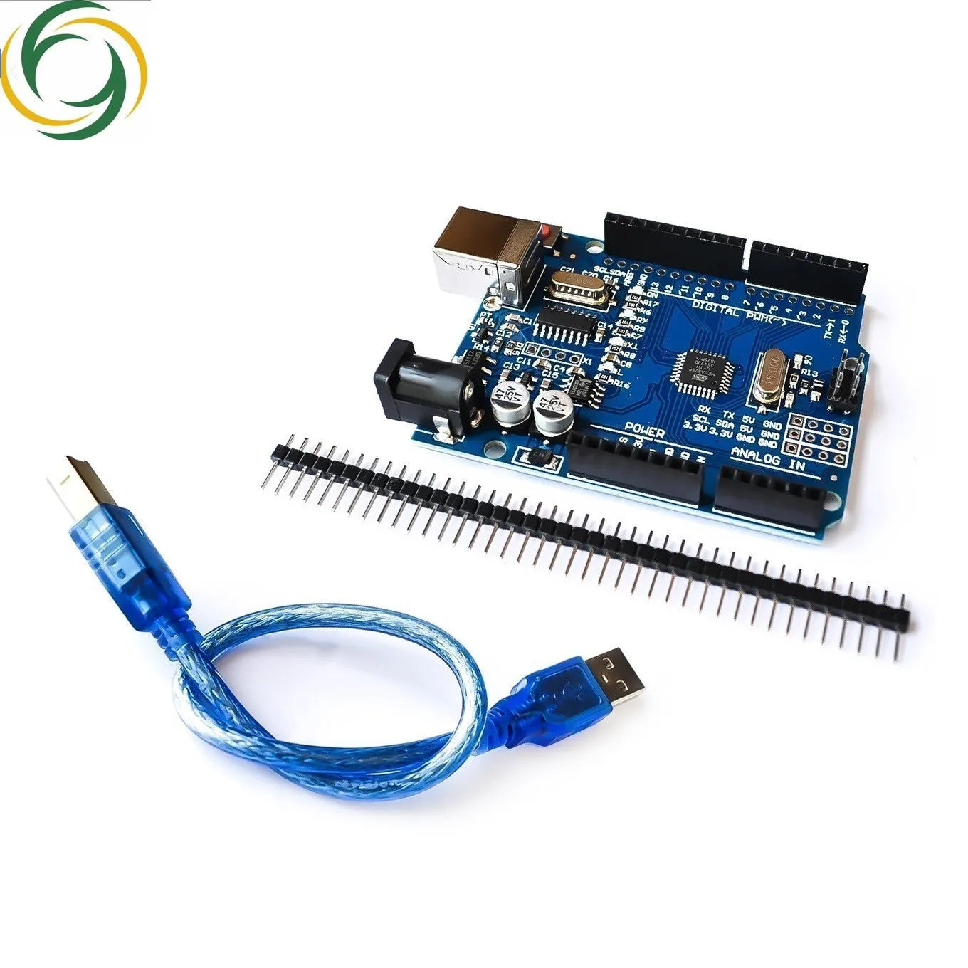 UNO R3 開發板 ATMEGA328P CH340 / ATEGA16U2 相容於 Arduino，附電纜 R3 Proto Shield 擴充板