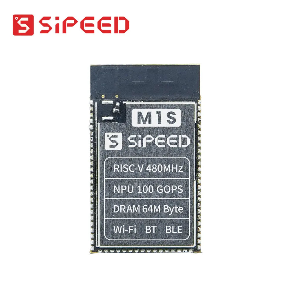 Sipeed M1s Dock AI+IoT BL808 tinyML RISC-V Linux 人工智慧開發板